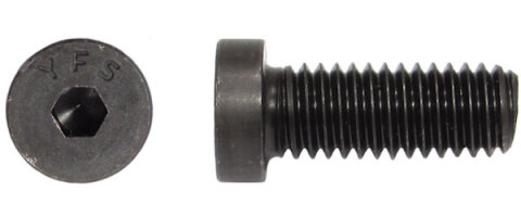 Stahl HRC 39 (12.9) schwarz