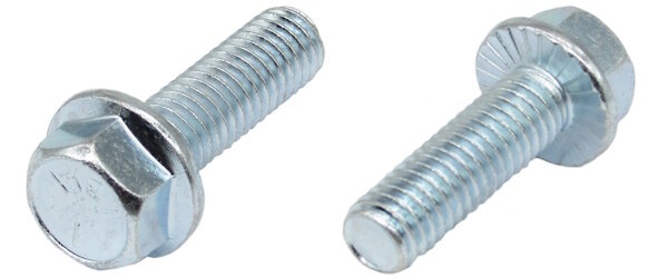 Sechskantschrauben mit Flansch und Sperrverzahnung
