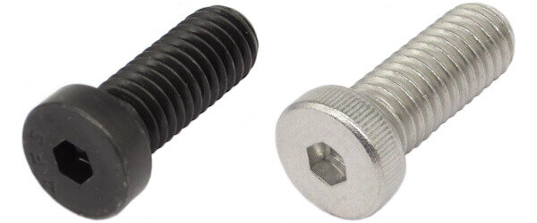 Zylinderschrauben mit Innensechskant, niedriger Kopf