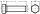 Sechskantschraube 1/4-28 UNF x 5/8 (ähnl. DIN 933) Stahl Grade 5 (8.8)  Gelb verzinkt