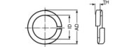 Federring No.10 Stahl verzinkt